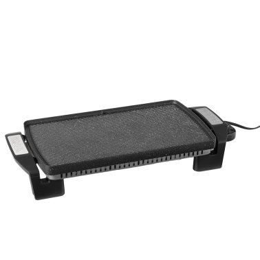 THE ROCK™ by Starfrit® 16.5 In. x 9.75 In. Electric Reversible Grill/Griddle