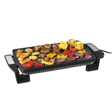 THE ROCK™ by Starfrit® 16.5 In. x 9.75 In. Electric Reversible Grill/Griddle
