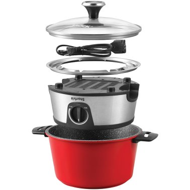 THE ROCK™ by Starfrit® 3.2-Quart Electric Fondue Set