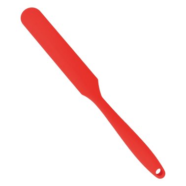 Gourmet By Starfrit® Silicone Jar Spatula, Red/Grey