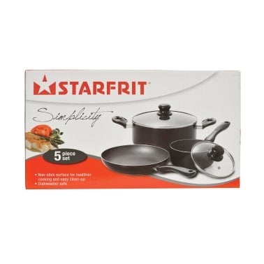 Starfrit® Simplicity 5-Piece Cookware Set with Bakelite® Handles