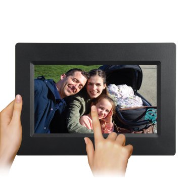 Supersonic® 7-In. Touch Screen LCD Smart Digital Photo Frame