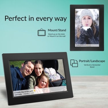 Supersonic® 10-In. Touch Screen LCD Smart Digital Photo Frame