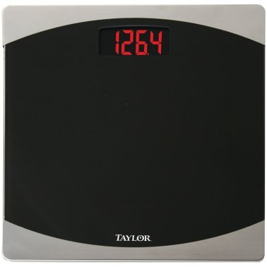 Taylor® Precision Products 12-Inch x 12-Inch 400-lb Capacity Bathroom Scale