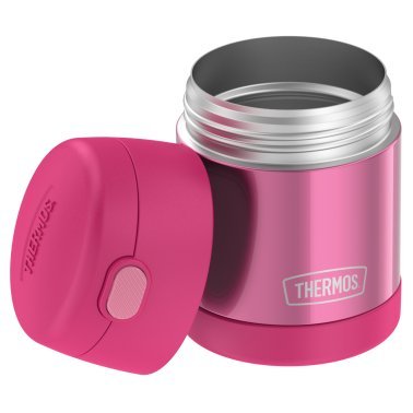 Thermos® 10-Ounce FUNtainer® Vacuum-Insulated Stainless Steel Food Jar (Pink)