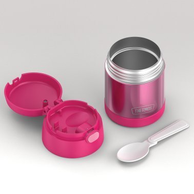 Thermos® 10-Ounce FUNtainer® Vacuum-Insulated Stainless Steel Food Jar (Pink)