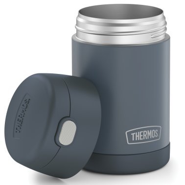 Thermos® 16-Ounce FUNtainer® Vacuum-Insulated Stainless Steel Food Jar with Folding Spoon (Stone Slate)