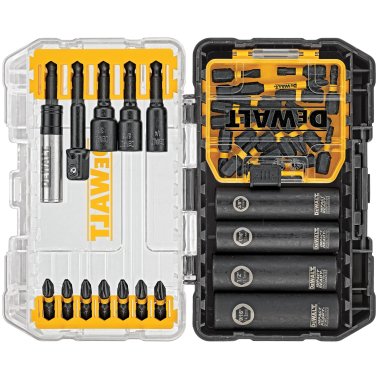 DEWALT® FlexTorq® IMPACT READY® Screwdriving Bits Set with Case (35 Piece)