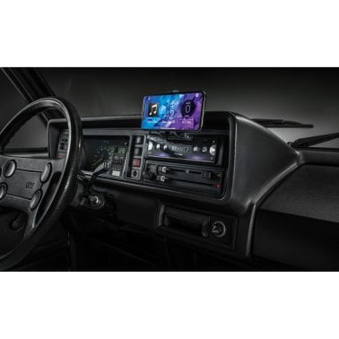 Pioneer® SPH-10BT Smart Sync Car Stereo Audio Digital Head Unit, Single DIN, with Bluetooth® and Built-in Smartphone Cradle