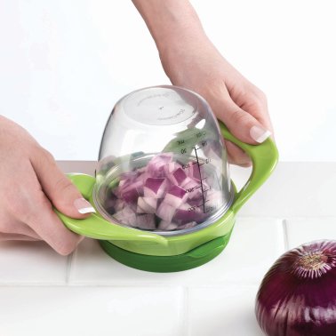 gia'sKITCHEN™ Dicer and Chopper with Cup and Lid