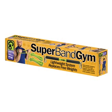 GoFit® Super Band Gym with Short Bar
