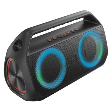 ION® Uber™ Boom Ultra Portable Bluetooth® Boom Box with Speakerphone, Lights, and Stereo-Link™