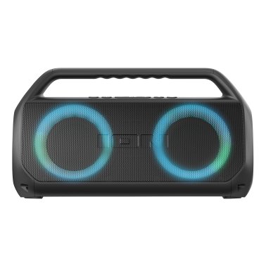 ION® Uber™ Boom Ultra Portable Bluetooth® Boom Box with Speakerphone, Lights, and Stereo-Link™