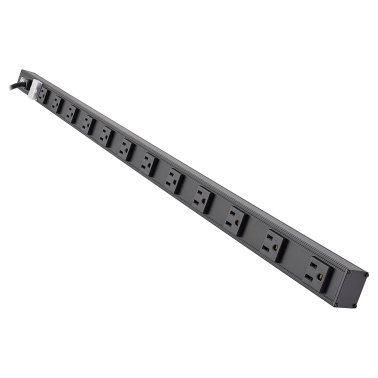 Tripp Lite® by Eaton® Vertical Power Strip, 15-Ft. Cord Length (12 Outlet)