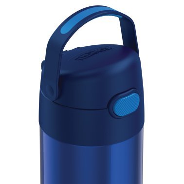 Thermos® 12-Ounce FUNtainer® Vacuum-Insulated Stainless Steel Bottle (Navy)