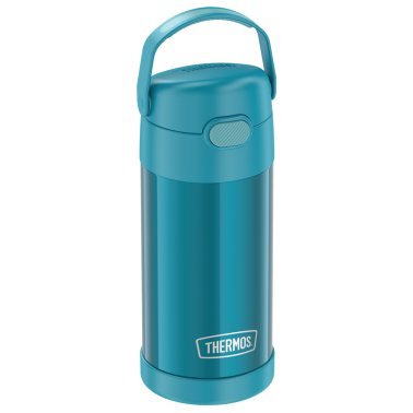 Thermos® 12-Ounce FUNtainer® Vacuum-Insulated Stainless Steel Bottle (Teal)