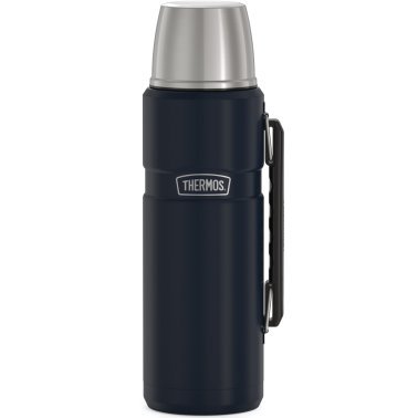 Thermos® Stainless King™ Vacuum Insulated Stainless Steel Beverage Bottle (1.2 L; Matte Blue)