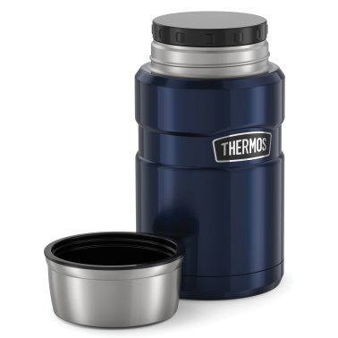 Thermos® 24-Ounce Stainless King™ Vacuum-Insulated Food Jar (Matte Blue)