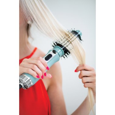 Cosmopolitan Hot Airstyler Brush (Blue/Silver)