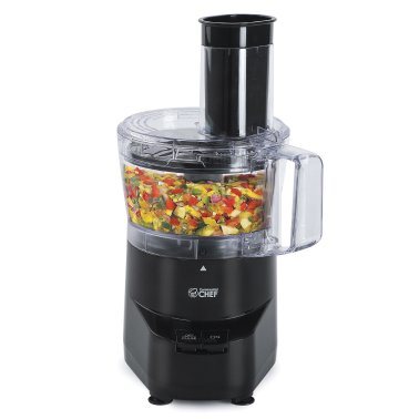 Commercial Chef 4-Cup 2-Speed Food Processor, Black