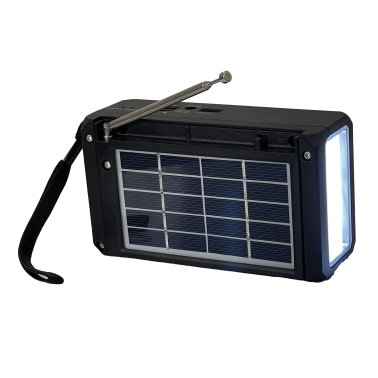 Audiobox® Multiband Solar Emergency Radio, RX12-BT