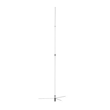 Tram® 200-Watt Dual-Band 3-Section Fiberglass Base Antenna with 50-Ohm UHF SO-239 Connector, 17-Ft. Tall (White)