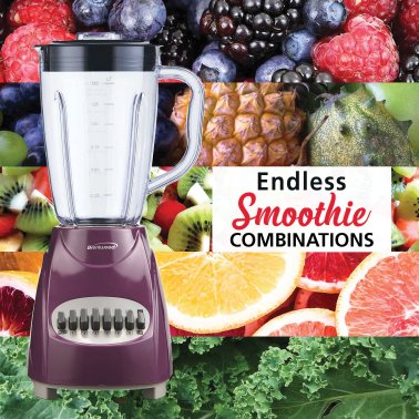 Brentwood® 50-Ounce 12-Speed + Pulse Blender (Purple)