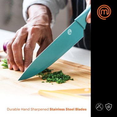 MasterChef® 12-Piece Colored Knife Set with Logo