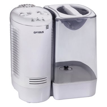 Optimus U-32010 425-Watt 1.7-Gal. Portable Warm-Mist Humidifier with Wicking Vapor System