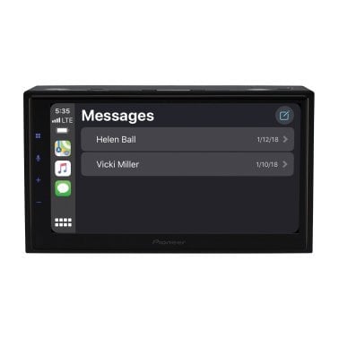 Pioneer® 6.8-In. Car In-Dash Unit, Double-DIN Digital Media Receiver with Touch Screen, Apple CarPlay®/Android Auto™, and Alexa® Built-in