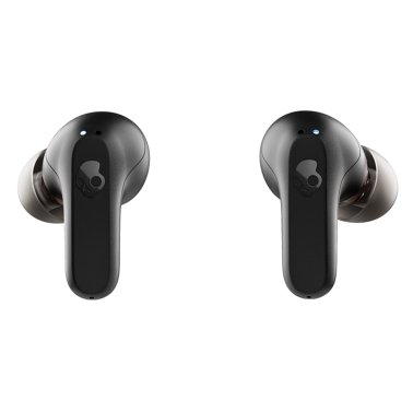 Skullcandy® Rail™ Bluetooth® Earbuds with Microphone, True Wireless with Charging Case (True Black)