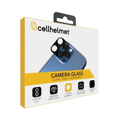 cellhelmet® Tempered Camera Glass, 1 Piece (iPhone® 15 Pro/Pro Max)