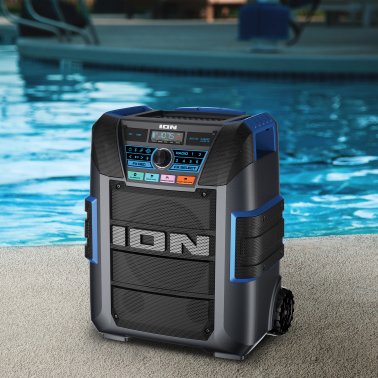 ION® Explorer™ XL Portable Bluetooth® All-Weather Speaker with Microphone, Stereo-Link™, and Premium 5-Speaker Sound