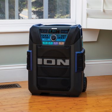 ION® Explorer™ XL Portable Bluetooth® All-Weather Speaker with Microphone, Stereo-Link™, and Premium 5-Speaker Sound