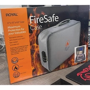Royal® FB25 Fireproof Case