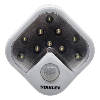 STANLEY® 10-LED Battery-Operated Motion-Sensing Utility Light