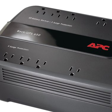 APC® Back-UPS 650 8-Outlet 650VA System