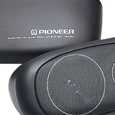 Pioneer® Special Fit TS-X200 4-In. 80-Watt 3-Way Surface-Mount Speakers, 2 Pack