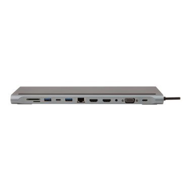 HELIX 12-in-1 USB-C® 100-Watt PD Docking Hub with Dual 4K HDMI®