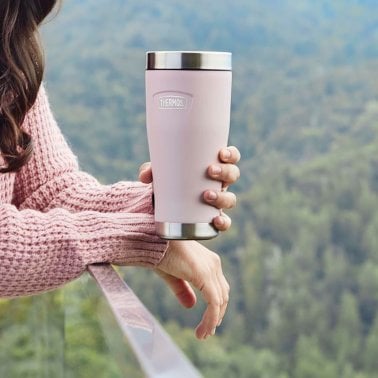 Thermos® Icon™ 16-Oz. Stainless Steel Tumbler (Sunset Pink)