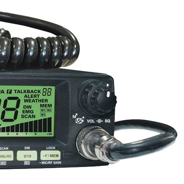 PRESIDENT MC KINLEY USA 40-Channel 12-Volt/24-Volt Weatherband AM CB Radio, TXUS600