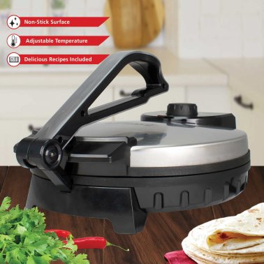 Brentwood® Nonstick Electric Tortilla Maker (8 In.)