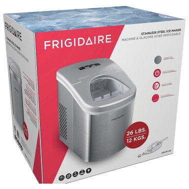 Frigidaire® 26-Lb. Stainless Steel Countertop Ice Maker