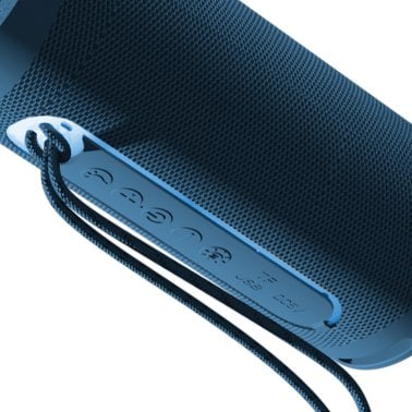 Supersonic® Portable Bluetooth® Speaker with LED Flashlight and Speakerphone, SC-2340BT (Blue)