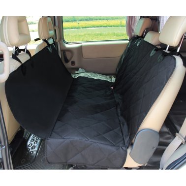 Jespet® Luxury Fitted Dog Car Seat Cover, Black