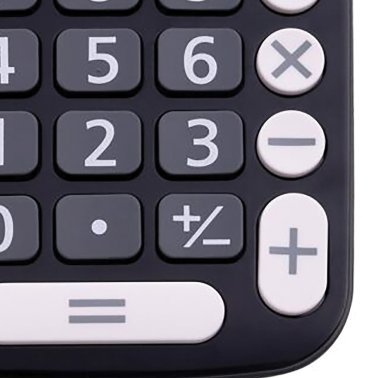CATIGA® by Adesso® CD-8185 8-Digit Home and Office Calculator, Dual Power (Black)