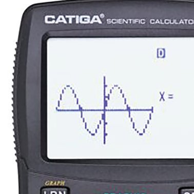 CATIGA® CS-229 Scientific Calculator with Graphic Functions and Multiple Modes, Black