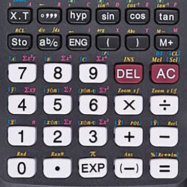 CATIGA® by Adesso® CS-229 Scientific Calculator with Graphic Functions and Multiple Modes, Black