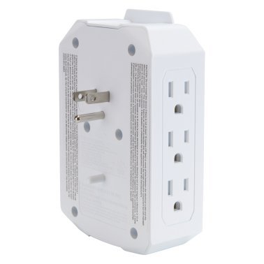 Emerson® EAP-1000 6-Outlet and 2-USB Wall Charger