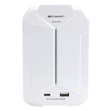 Emerson® EAP-1000 6-Outlet and 2-USB Wall Charger